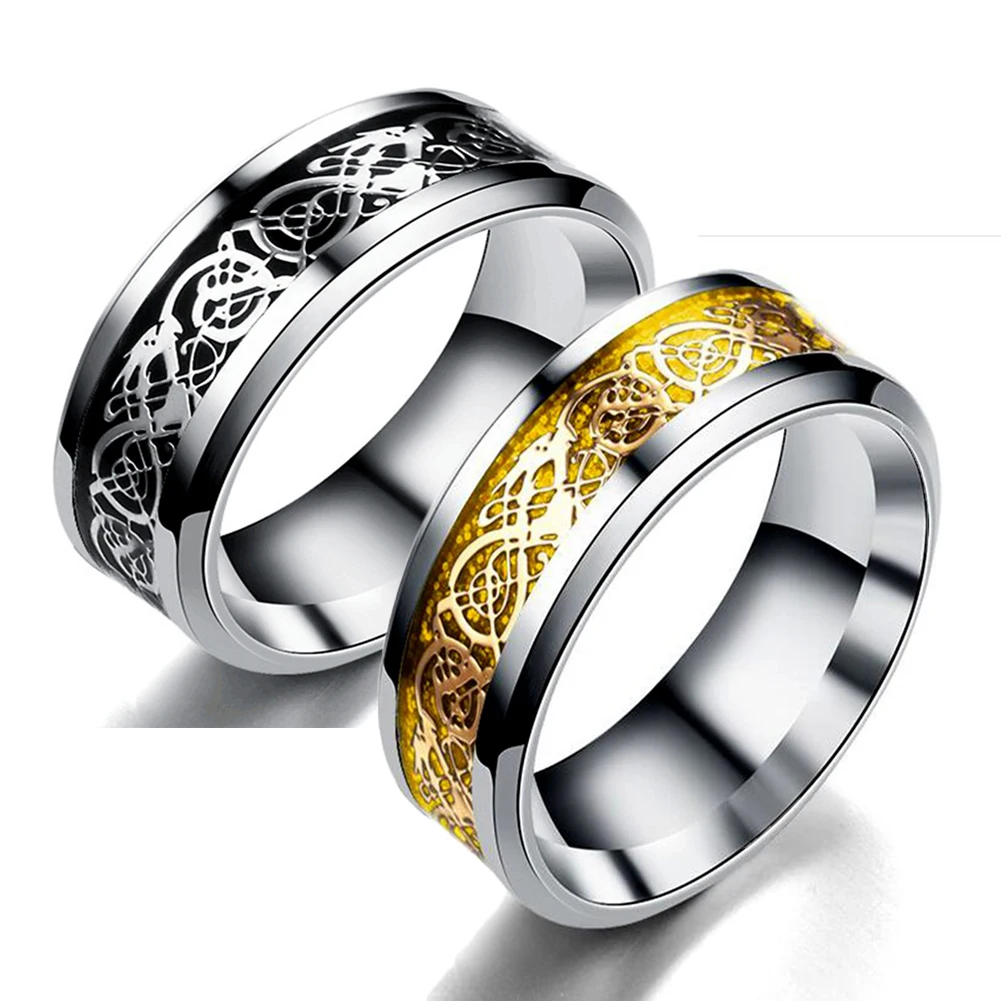 Sz6-13 Fashion Silvering Dragon Stainless Steel Titanium Ring Mens Jewelry Gift Jewelry Wedding Band Men's Fashion Ring
Sz6-13 Fashion Silvering Dragon Stainless Steel Titanium Ring Mens Jewelry Gift Jewelry Wedding Band Men's Fashion Ring