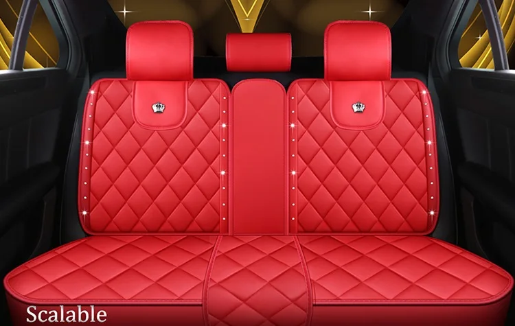 Autocovers Car Seat Covers Full Set For Sudan SUV Durable Leather Adjuatable Five Seats Cushion Mats Crown Design Purple
Autocovers Car Seat Covers Full Set For Sudan SUV Durable Leather Adjuatable Five Seats Cushion Mats Crown Design Purple