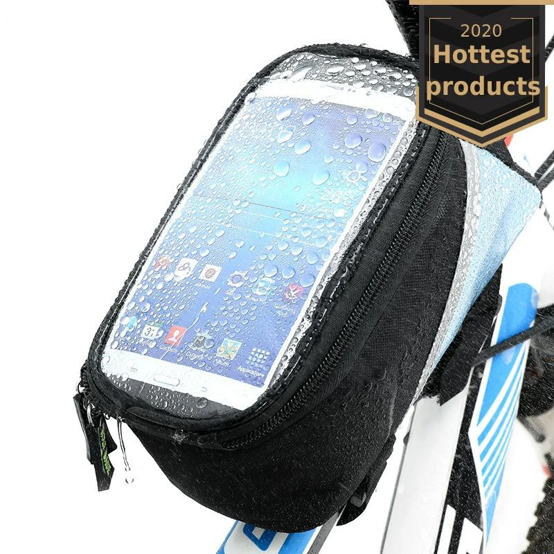 Bicycle Touch Screen Mobile Phone Bag Waterproof Riding Equipment Mountain Bike Front Beam Riding Handlebar Bag
Bicycle Touch Screen Mobile Phone Bag Waterproof Riding Equipment Mountain Bike Front Beam Riding Handlebar Bag