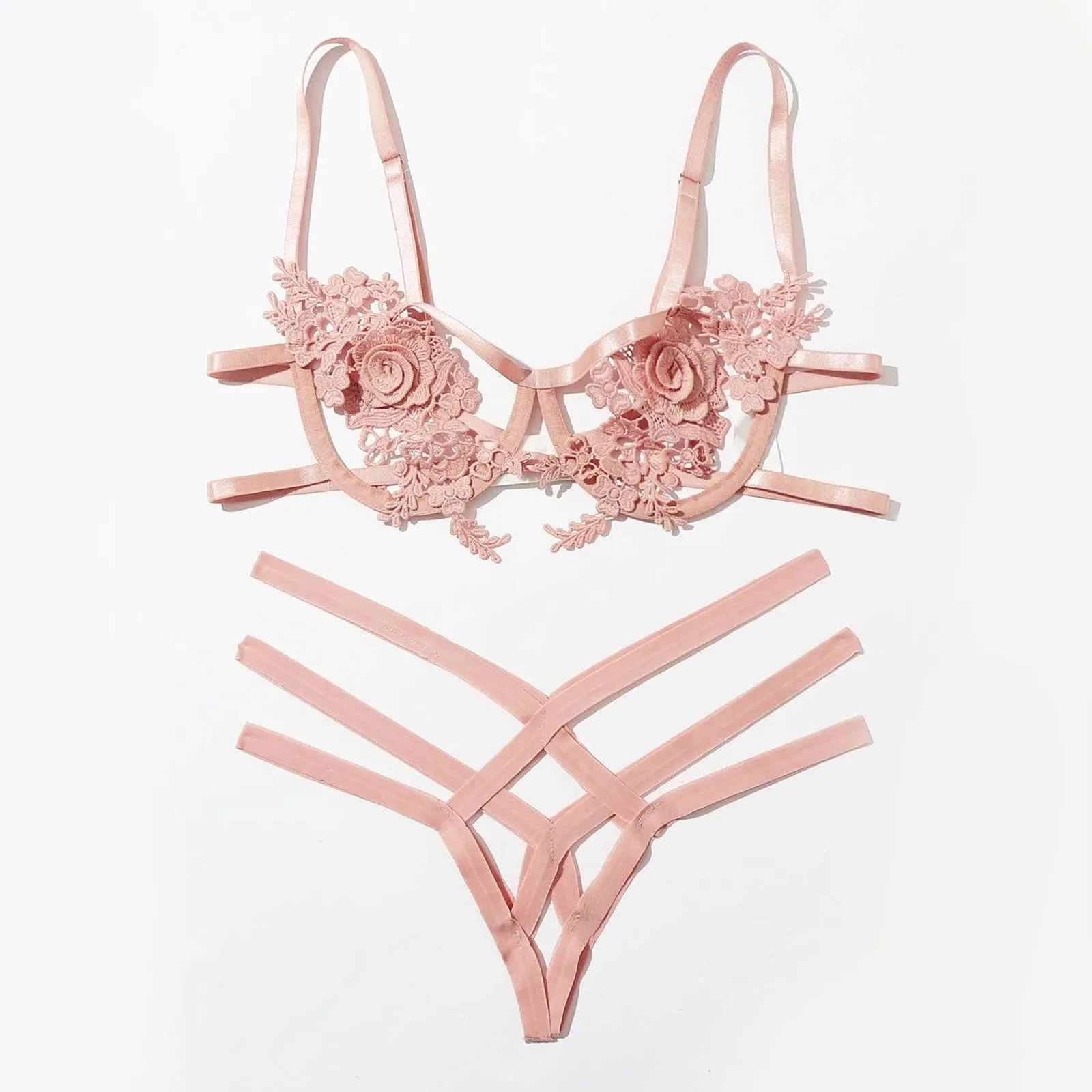 Сексуальное нижнее белье, бюстгальтер с вышивкой розы, сексуальное нижнее белье, Женский ажурный бюстгальтер, повязка, стринги, Комплект эр...
Сексуальное нижнее белье, бюстгальтер с вышивкой розы, сексуальное нижнее белье, Женский ажурный бюстгальтер, повязка, стринги, Комплект эр...