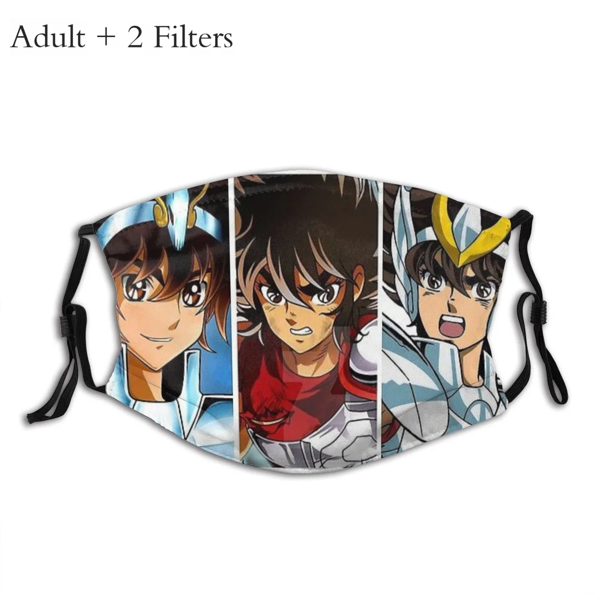 Моющаяся маска для лица Fantasy Saint Seiya, многоразовая маска с фильтрами и надписью «Рыцари Зодиака», с героями аниме Pegasus Seiya
Моющаяся маска для лица Fantasy Saint Seiya, многоразовая маска с фильтрами и надписью «Рыцари Зодиака», с героями аниме Pegasus Seiya