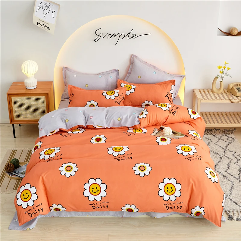 Skin-Friendly King ,Twin ,Full Size,1 Duvet Cover ,2 Pillow Shams And 1 Bed Sheet Queen ,Bedding Set 4 In 1
Skin-Friendly King ,Twin ,Full Size,1 Duvet Cover ,2 Pillow Shams And 1 Bed Sheet Queen ,Bedding Set 4 In 1
