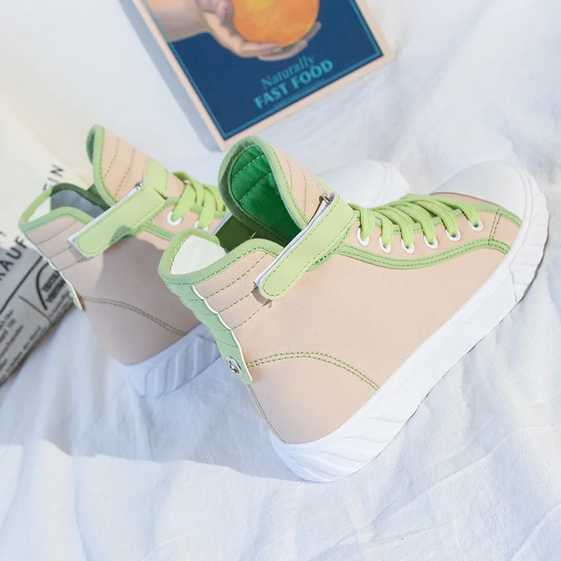 High Quality Women Canvas Shoes 2019 New High-top Sneakers Flats Vulcanized Shoes Female Casual Shoes Woman Tenis Feminino C29
High Quality Women Canvas Shoes 2019 New High-top Sneakers Flats Vulcanized Shoes Female Casual Shoes Woman Tenis Feminino C29