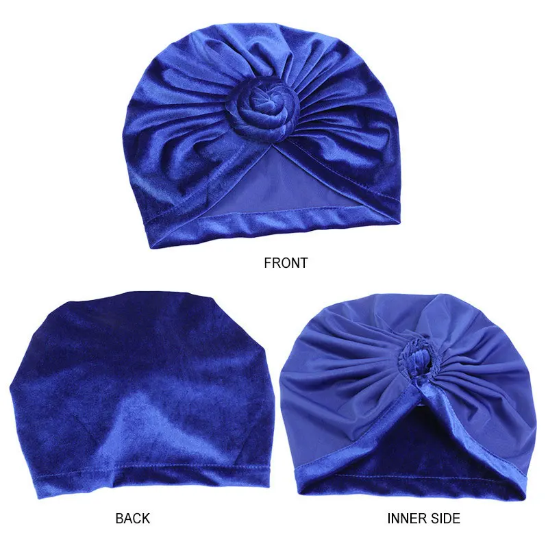 Women's Solid Color Turban Hat Popular Unique Donut Pan Flower Soft Hat Ethnic Style Temperament Daily Beautiful Baotou Cap
Women's Solid Color Turban Hat Popular Unique Donut Pan Flower Soft Hat Ethnic Style Temperament Daily Beautiful Baotou Cap