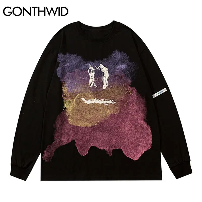 Футболки GONTHWID в стиле хип-хоп, светоотражающие футболки с принтом улыбки и граффити 3 м, уличная одежда в стиле Харадзюку, повседневные свобо...
Футболки GONTHWID в стиле хип-хоп, светоотражающие футболки с принтом улыбки и граффити 3 м, уличная одежда в стиле Харадзюку, повседневные свобо...