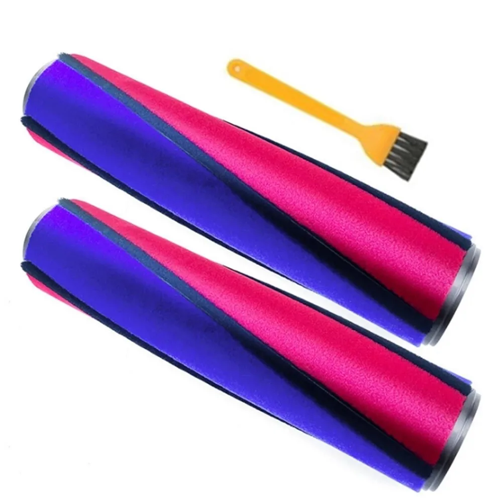 2x Main Brush + 1x Cleaning Brushes For Dyson V6 V7 V8 Soft Roller Vacuum Cleaner Head Replacement Fluffy Roller Brush Sweeper
2x Main Brush + 1x Cleaning Brushes For Dyson V6 V7 V8 Soft Roller Vacuum Cleaner Head Replacement Fluffy Roller Brush Sweeper
