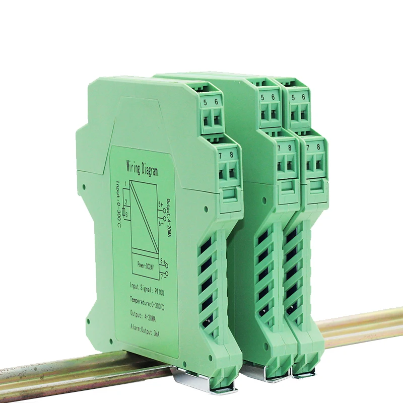 QIDIAN BSRC series RTD resistance temperature transmitter PT100 Cu50 PT1000 module isolation converter iaolsted transmitter
QIDIAN BSRC series RTD resistance temperature transmitter PT100 Cu50 PT1000 module isolation converter iaolsted transmitter