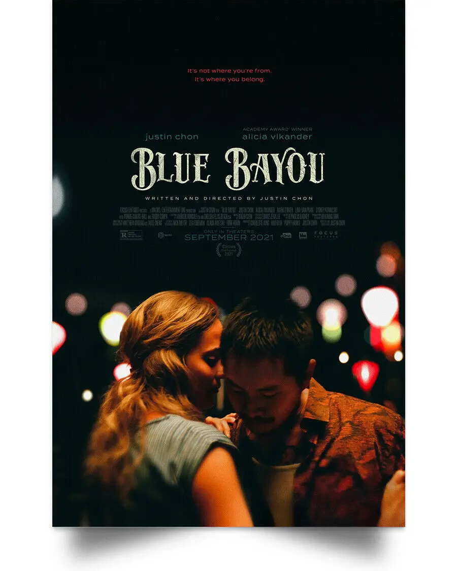 Blue Bayou MOVIE Picture Art Film Print Silk Poster for Your Home Wall Decor 24x36inch
Blue Bayou MOVIE Picture Art Film Print Silk Poster for Your Home Wall Decor 24x36inch