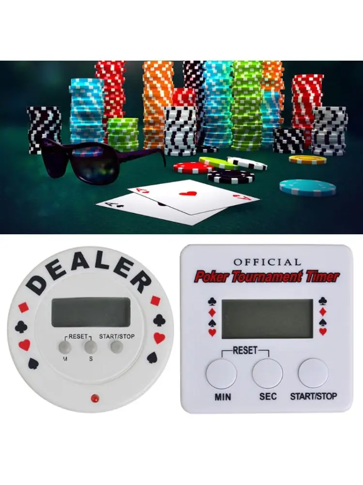 Casino Poker Tournament Timer Digital Dealer Timer Black Jack Plastic Poker Chip
Casino Poker Tournament Timer Digital Dealer Timer Black Jack Plastic Poker Chip