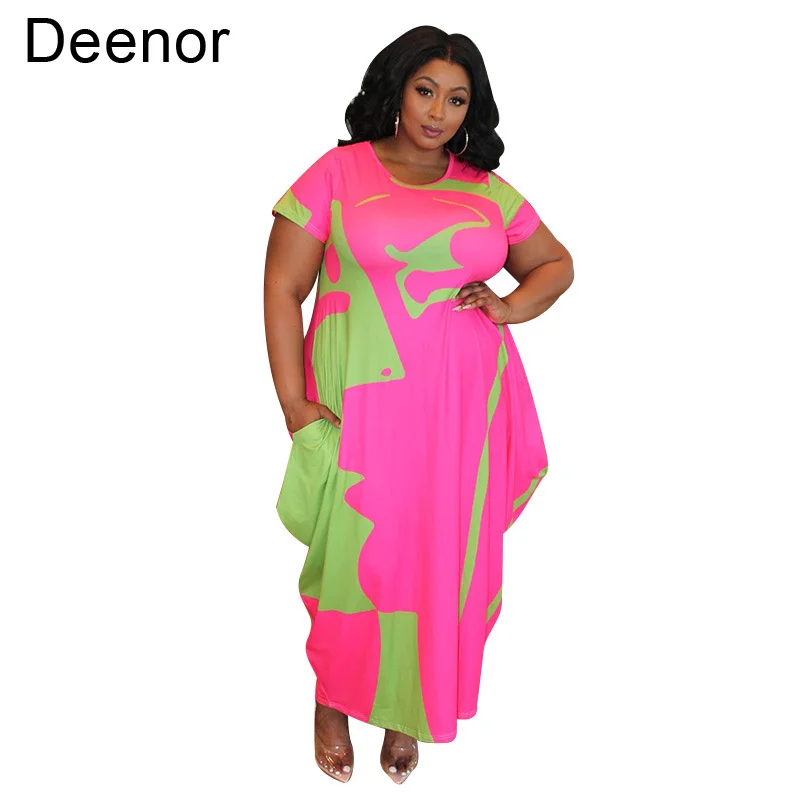 Deenor Plus Size Dresses Printed Long Sleeve Casual Dress Summer Party Beach Dresses Women's Summer Dresses 2021
Deenor Plus Size Dresses Printed Long Sleeve Casual Dress Summer Party Beach Dresses Women's Summer Dresses 2021