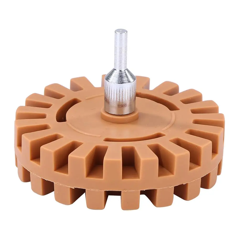 Pinstripe Decal Eraser Wheel Pad Rubber Disk Pneumatic Remove Decals Stripes Bumper Stickers 5/16-24 Car Sticker Remover Tool
Pinstripe Decal Eraser Wheel Pad Rubber Disk Pneumatic Remove Decals Stripes Bumper Stickers 5/16-24 Car Sticker Remover Tool