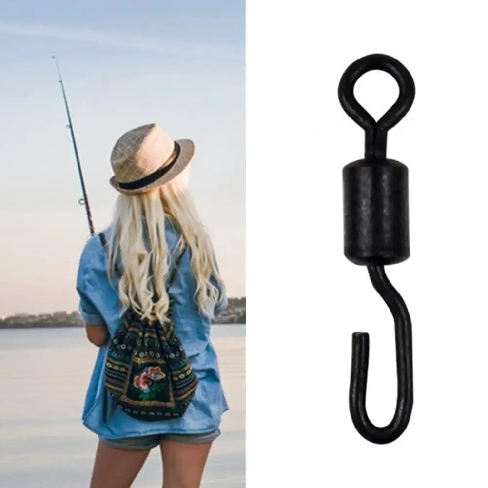 100Pcs/Set Fishing Connector Solid Quick Rotating Mini Outdoor Fishing Line Pin Ring Connector for Angling
100Pcs/Set Fishing Connector Solid Quick Rotating Mini Outdoor Fishing Line Pin Ring Connector for Angling