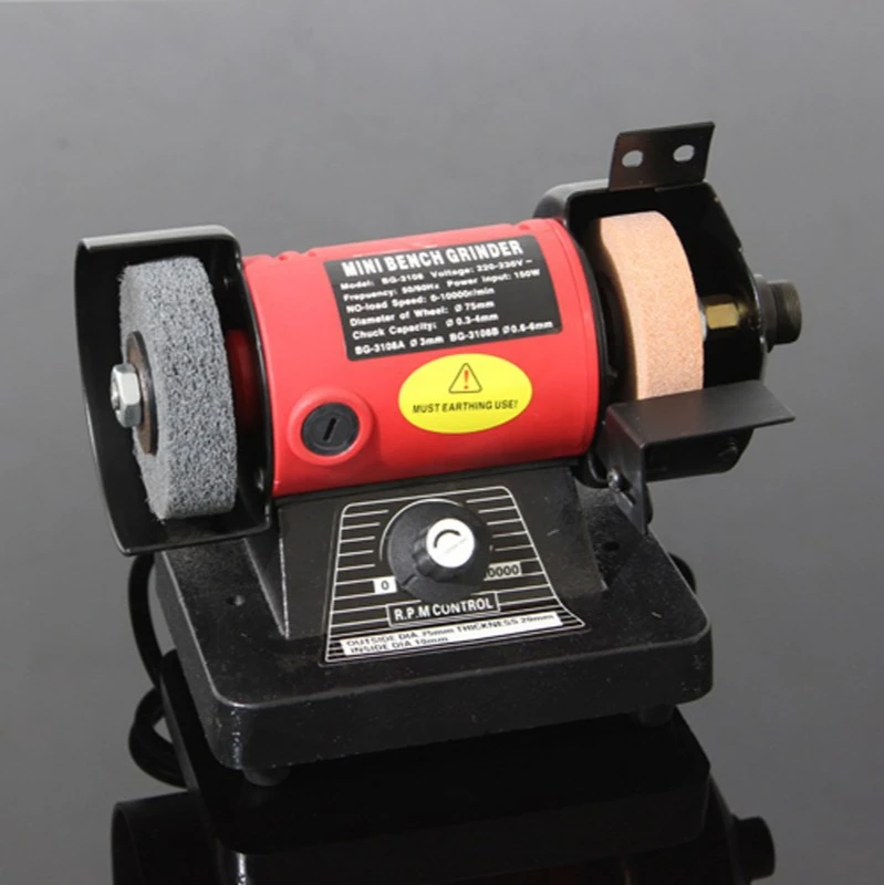 Bench grinder Multifunctional grinder Mini desktop household mini Bench grinder Polishing machine Knife grinder
Bench grinder Multifunctional grinder Mini desktop household mini Bench grinder Polishing machine Knife grinder