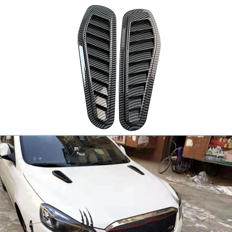 Universal Car Fake Air Outlet Cover Air Vents Body Hood Decorative Air Vents Modified Air Vent Cover Decorative Stickers Styling
Universal Car Fake Air Outlet Cover Air Vents Body Hood Decorative Air Vents Modified Air Vent Cover Decorative Stickers Styling