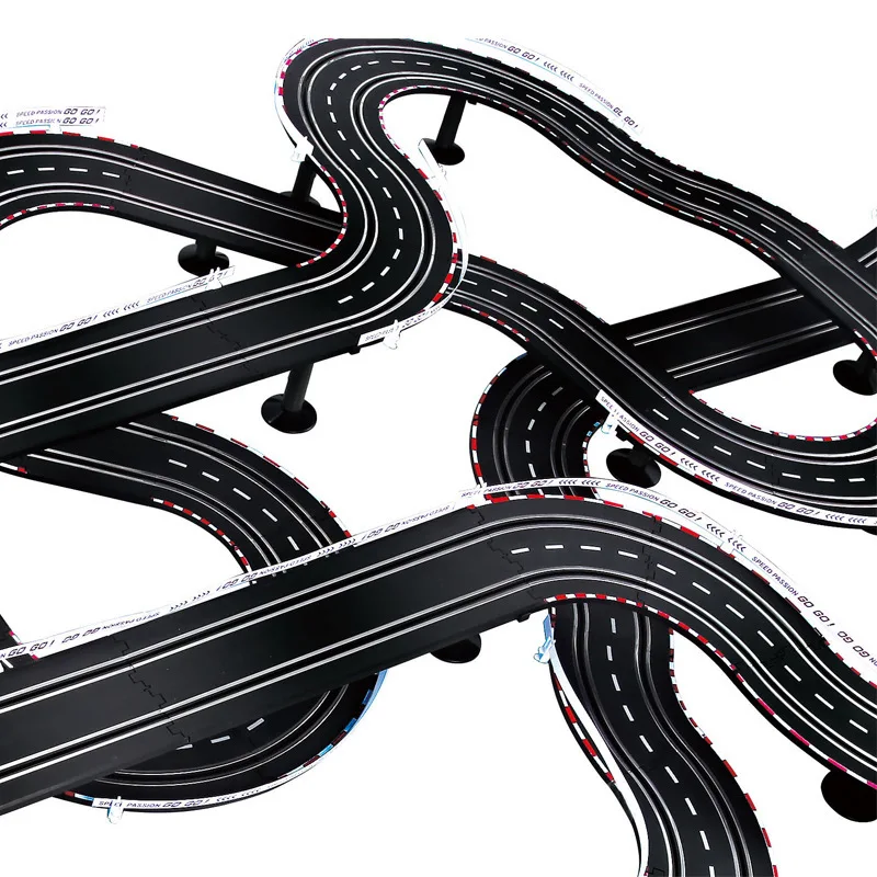 Electric car track racing 1:43 rail double orbit electric RC car toys for children boys gift
Electric car track racing 1:43 rail double orbit electric RC car toys for children boys gift