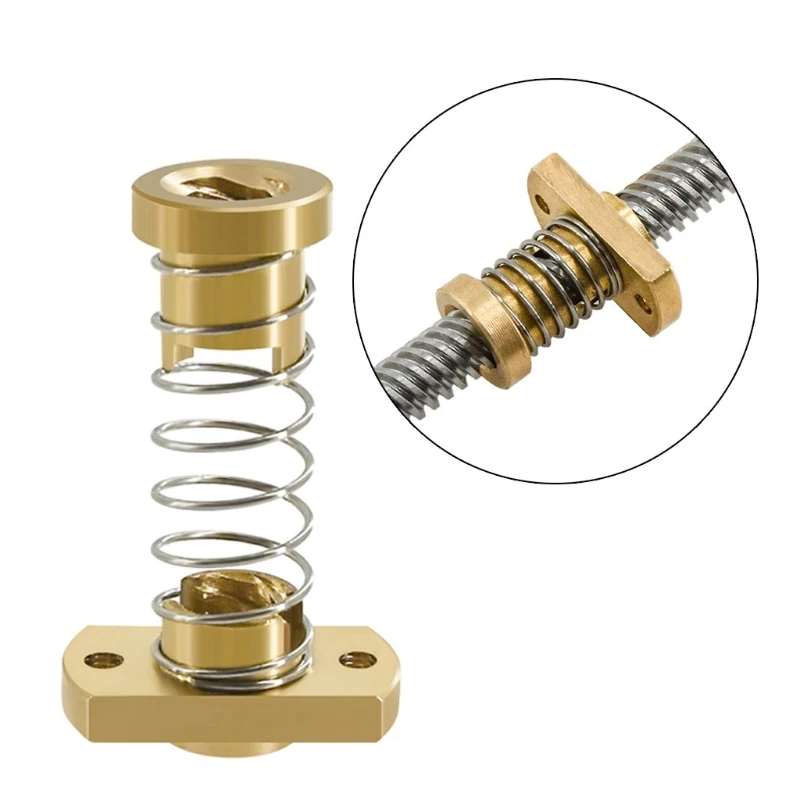 3D Printer Z Axis Trapezoid Motor Screw Nuts T8 Nut POM Nut Lead 8mm Pitch 2mm For Creality CR10 CR-10S Ender-3 Lead
3D Printer Z Axis Trapezoid Motor Screw Nuts T8 Nut POM Nut Lead 8mm Pitch 2mm For Creality CR10 CR-10S Ender-3 Lead
