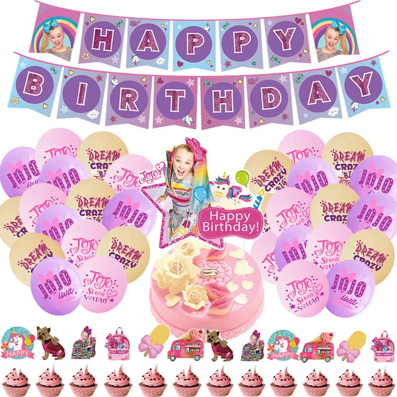 Набор аксессуаров JOJO siwa, салфетки JOJO siwa, тарелки, скатерть, чашки, ножи, вилки, ложки, украшение для детского дня рождения
Набор аксессуаров JOJO siwa, салфетки JOJO siwa, тарелки, скатерть, чашки, ножи, вилки, ложки, украшение для детского дня рождения