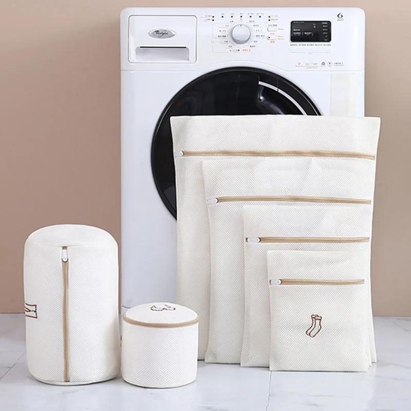6Pcs/Set Laundry Bag Embroidery Washing Bag Washing Machine Storage Mesh Bag Thickening Bra Bag Home Accessories Laundry Tool
6Pcs/Set Laundry Bag Embroidery Washing Bag Washing Machine Storage Mesh Bag Thickening Bra Bag Home Accessories Laundry Tool