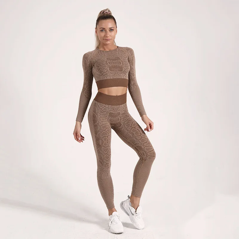 2 PCS Seamless Fitness Women Yoga Set Workout Tracksuit Gym Clothing Long Sleeve High Waist Leggings Sports Suits
2 PCS Seamless Fitness Women Yoga Set Workout Tracksuit Gym Clothing Long Sleeve High Waist Leggings Sports Suits