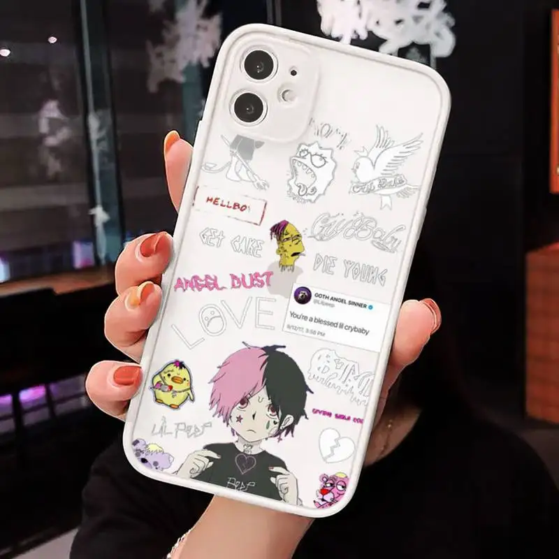 lil peep Phone Cases Matte transparent For White iPhone 12 Mini 11 Pro XR XS Max 7 8 Plus X Back Cover
lil peep Phone Cases Matte transparent For White iPhone 12 Mini 11 Pro XR XS Max 7 8 Plus X Back Cover