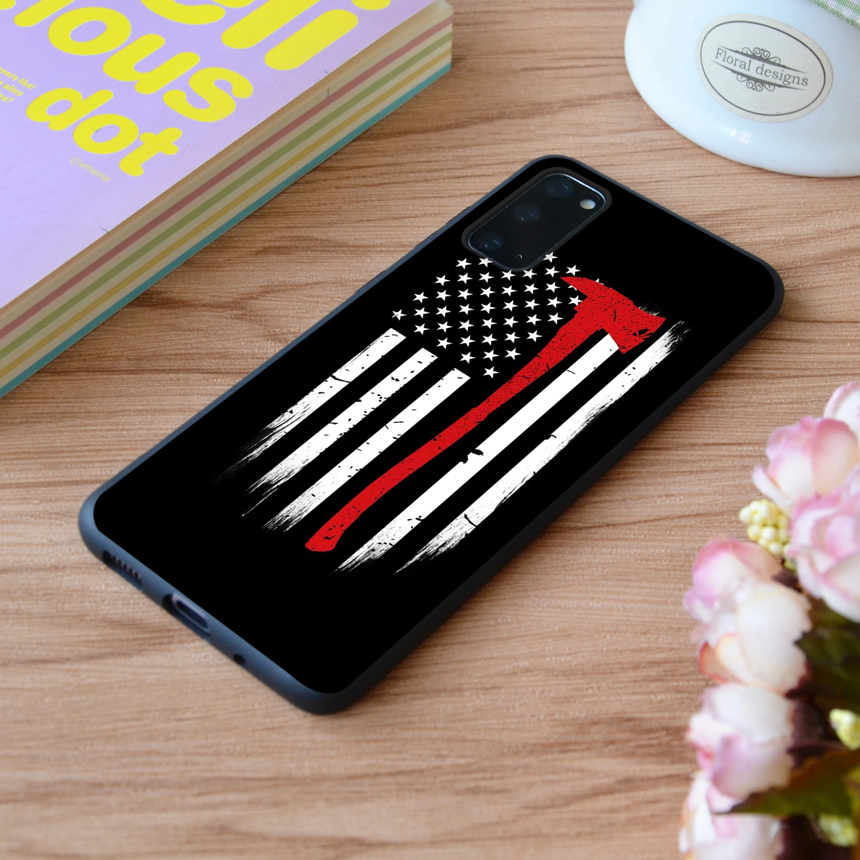 For Samsung Firefighter Flag Thin Red Line Axe Print Soft Silicone Matt Case TPU Cover Galaxy S Note M and Galaxy A
For Samsung Firefighter Flag Thin Red Line Axe Print Soft Silicone Matt Case TPU Cover Galaxy S Note M and Galaxy A