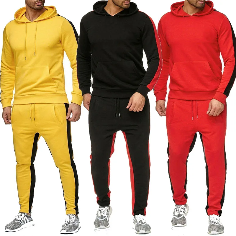 Autumn Men Tracksuit 2 Piece Sets New Brand Winter Hooded Sweatshirt+Pants Pullover Hoodie Sportwear Suit Men Clothing
Autumn Men Tracksuit 2 Piece Sets New Brand Winter Hooded Sweatshirt+Pants Pullover Hoodie Sportwear Suit Men Clothing