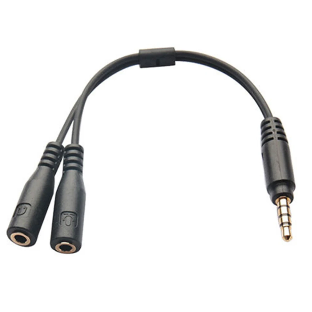 Extension Cable Jack 3.5mm Audio Cable Male to 2 Female Aux cable Headphone Splitter for Phone Stereo Adapter RCA Cable
Extension Cable Jack 3.5mm Audio Cable Male to 2 Female Aux cable Headphone Splitter for Phone Stereo Adapter RCA Cable