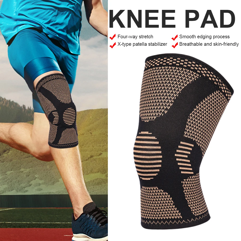 1Psc Band Copper Nylon Protective Knee Brace Support Compression Sleeve Knee Pad Wrap Volleyball Kneepad For Arthritis Running
1Psc Band Copper Nylon Protective Knee Brace Support Compression Sleeve Knee Pad Wrap Volleyball Kneepad For Arthritis Running