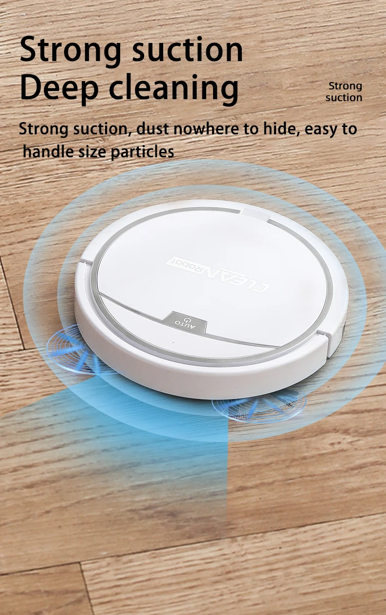 AZMKOO Dry Wet Robot Vacuum Mopping 3 in 1 USB Charging 600ml Capacity 2800Pa 2CM Climbing Threshold With 150ml Water Tank
AZMKOO Dry Wet Robot Vacuum Mopping 3 in 1 USB Charging 600ml Capacity 2800Pa 2CM Climbing Threshold With 150ml Water Tank