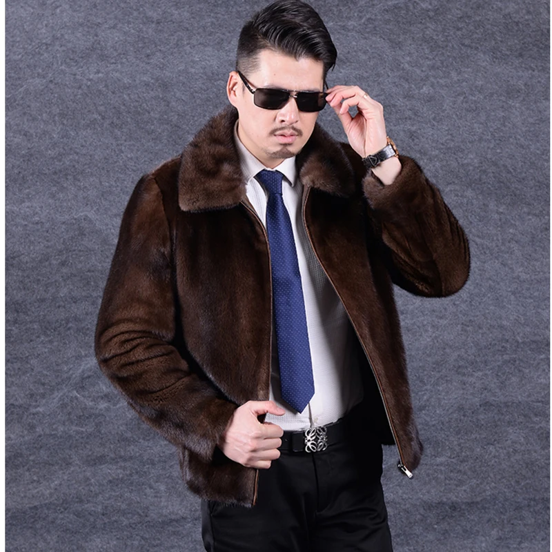 2021 Autumn Winter Imitation Mink Fur Coats Men Jacket Thick Turn Down Collar/Hooded Faux Fur Jacket Male Casual Overcoat F350
2021 Autumn Winter Imitation Mink Fur Coats Men Jacket Thick Turn Down Collar/Hooded Faux Fur Jacket Male Casual Overcoat F350