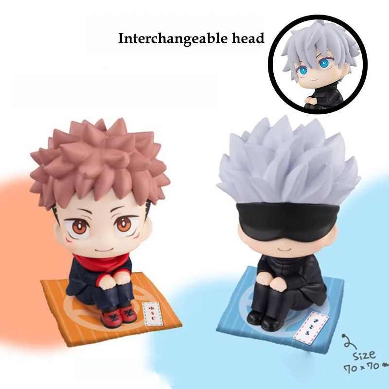 Cute Figurines Anime Jujutsu Kaisen Itadori Yuji Gojo Satoru Action Figure Model Toys Movie Fans Collection Birthday Gift
Cute Figurines Anime Jujutsu Kaisen Itadori Yuji Gojo Satoru Action Figure Model Toys Movie Fans Collection Birthday Gift