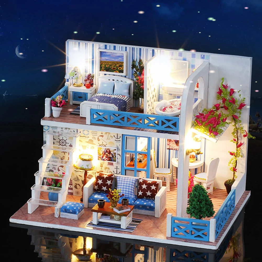 2021 Fashion 3D DIY Wooden Seaview House Lighting Villa Model 3D DIY Toy Kids Adults Assembling Toys dropshipping
2021 Fashion 3D DIY Wooden Seaview House Lighting Villa Model 3D DIY Toy Kids Adults Assembling Toys dropshipping