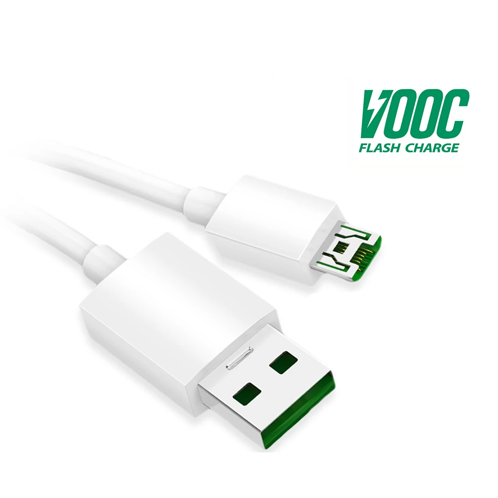 Оригинальный кабель Micro USB для OPPO VOOC 5 В 4 а 7-контактный зарядный шнур провод