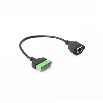 1 шт. разъем RJ45 с защитой для розетки 8P | Электроника