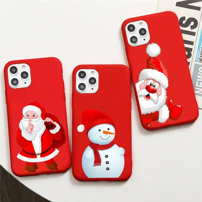 Cartoon Christmas Phone Case Candy Color for iPhone 11 12 mini pro XS MAX 8 7 6 6S Plus X 5S SE 2020 XR
Cartoon Christmas Phone Case Candy Color for iPhone 11 12 mini pro XS MAX 8 7 6 6S Plus X 5S SE 2020 XR
