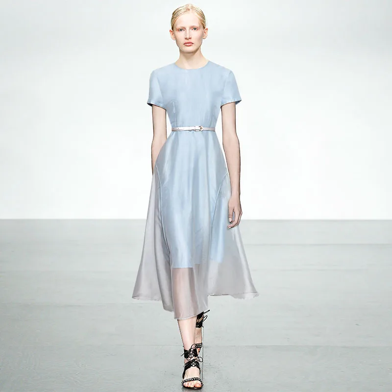 high quality designer runway dress women 2020 vintage party classy mesh short sleeve solid long dress formal dresses for work
high quality designer runway dress women 2020 vintage party classy mesh short sleeve solid long dress formal dresses for work