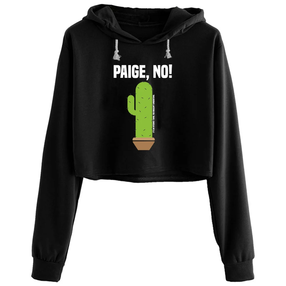 Укороченные женские толстовки Paige с капюшоном без кактуса Kpop в Корейском стиле Y2k Kawaii пуловер для девочек
Укороченные женские толстовки Paige с капюшоном без кактуса Kpop в Корейском стиле Y2k Kawaii пуловер для девочек