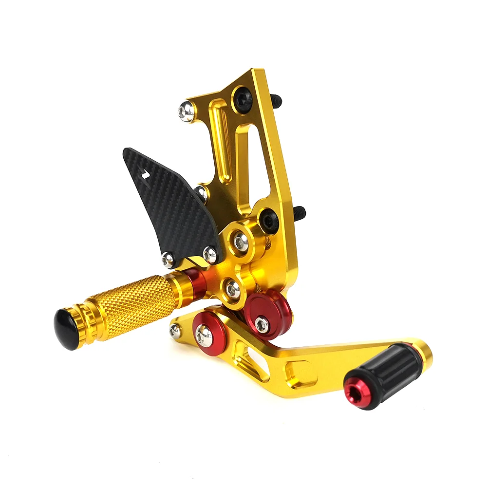 Motorcycle CNC & Carbon Fiber Footrest Rear Sets Adjustable Rearset Foot Pegs for TRIUMPH SPEED TRIPLE1050 2011-2016
Motorcycle CNC & Carbon Fiber Footrest Rear Sets Adjustable Rearset Foot Pegs for TRIUMPH SPEED TRIPLE1050 2011-2016