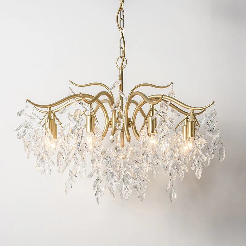 Gold Finished American Country K9 Crystal Chandelier Big House Lighting Fixtres Bedroom Living ROOM Lustre Home Decoration Lamp
Gold Finished American Country K9 Crystal Chandelier Big House Lighting Fixtres Bedroom Living ROOM Lustre Home Decoration Lamp