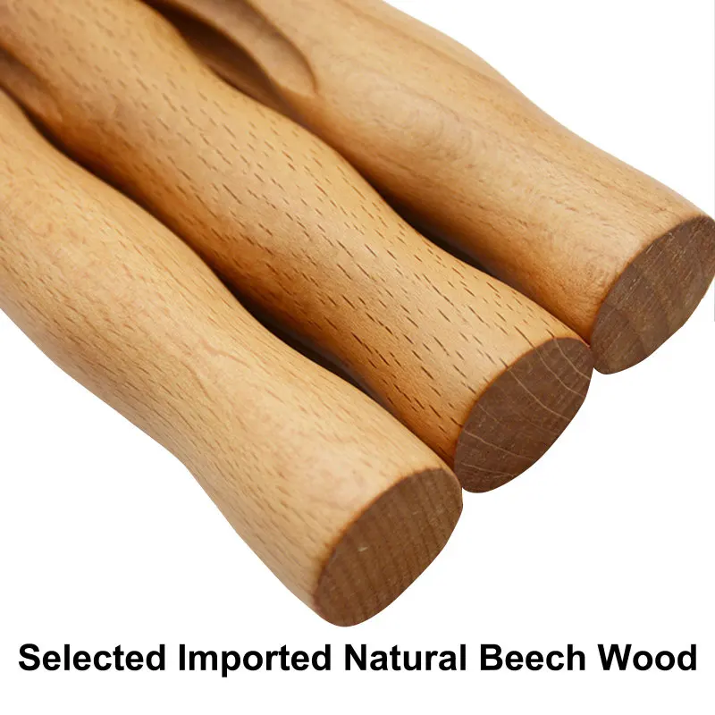 4Pcs Scraping Stick beech wood Back Shoulder Neck Waist Leg Massage Tools Fat burner Meridian Brush Slim cellulite massager Rod
4Pcs Scraping Stick beech wood Back Shoulder Neck Waist Leg Massage Tools Fat burner Meridian Brush Slim cellulite massager Rod