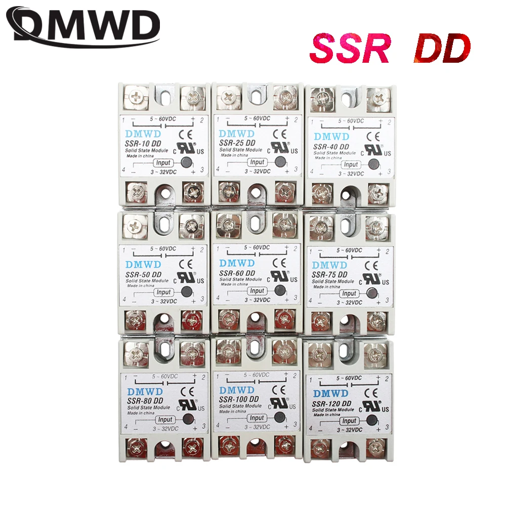TOP BRAND solid state relay SSR-10DD SSR-25DD SSR-40DD SSR-50DD SSR-80DD actually 3-32 DC TO 5-60 DC SSR relay solid state
TOP BRAND solid state relay SSR-10DD SSR-25DD SSR-40DD SSR-50DD SSR-80DD actually 3-32 DC TO 5-60 DC SSR relay solid state