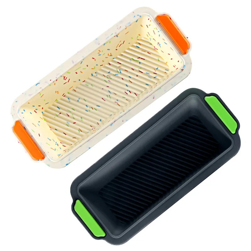 Silicone Layered Cake Mold Rectangular Silicone Bread Pan Toast Bread Mold Cake Tray Mold Non-stick Baking Tools
Silicone Layered Cake Mold Rectangular Silicone Bread Pan Toast Bread Mold Cake Tray Mold Non-stick Baking Tools