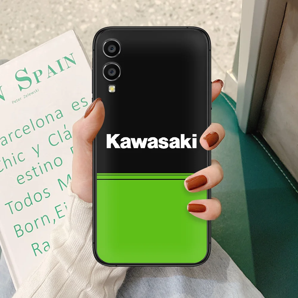 

Kawasaki Ninja moto Phone case For Huawei Honor 6A 7A 7C 8 8A 8X 9 9X 10 10i 20 Lite Pro Play black bumper trend funda soft Etui