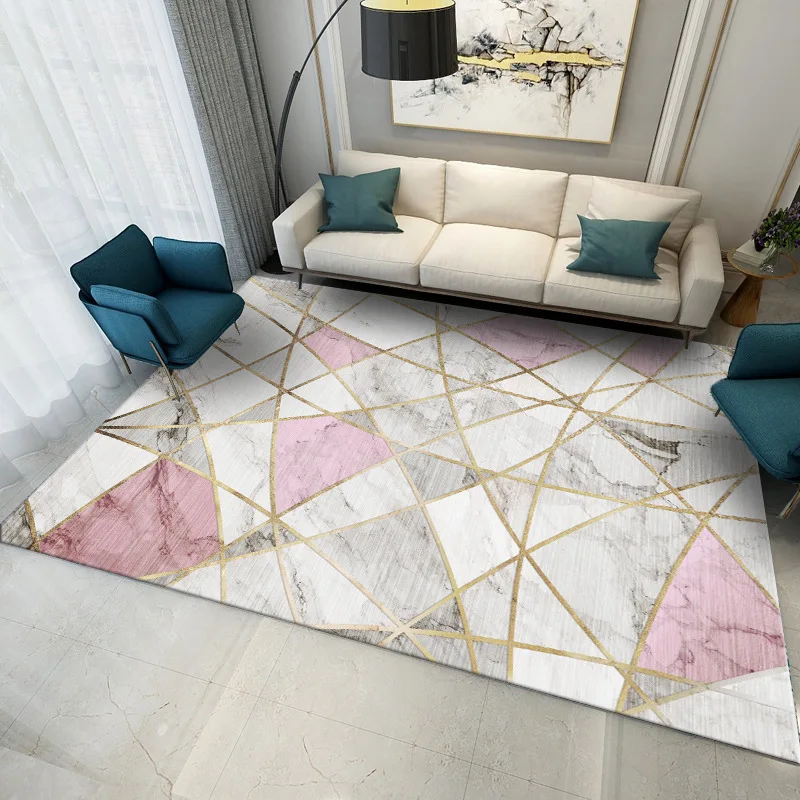 40x60cm Carpets for Living Room Crystal Velvet Floor Mat Bedroom Home Doormat Rug Abstract Geometry Room Pink Carpet and Rugs
40x60cm Carpets for Living Room Crystal Velvet Floor Mat Bedroom Home Doormat Rug Abstract Geometry Room Pink Carpet and Rugs