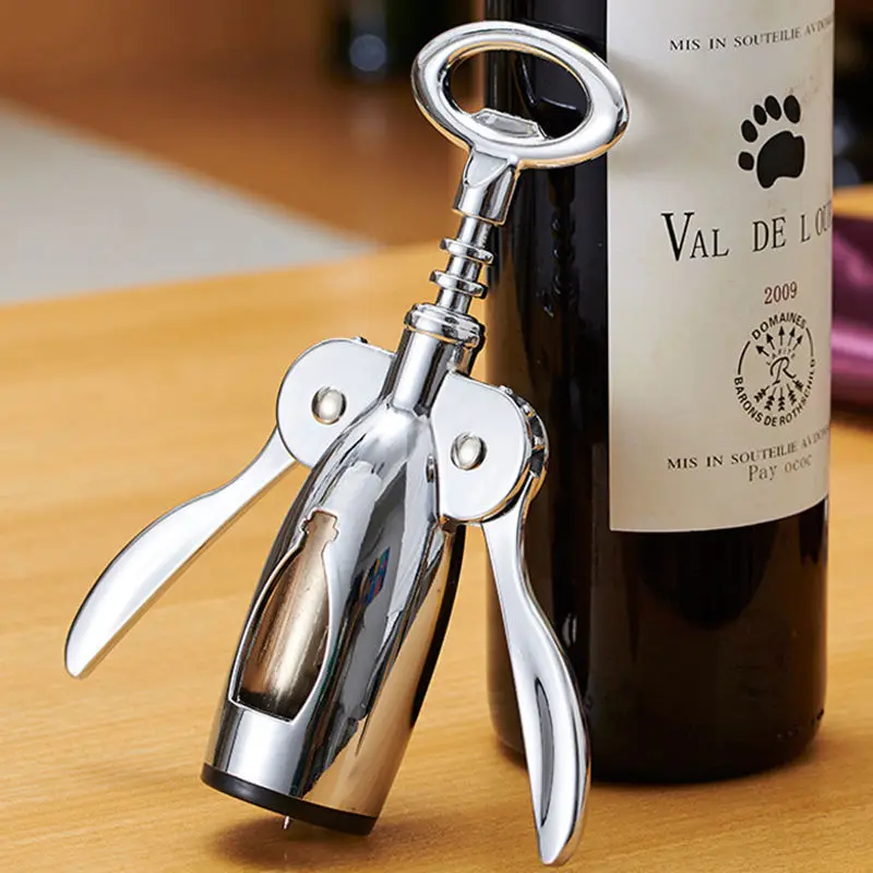 Wine screwdriver household multi-function stainless steel wine corkscrew champagne corkscrew bar essential tools kitchen gadgets
Wine screwdriver household multi-function stainless steel wine corkscrew champagne corkscrew bar essential tools kitchen gadgets