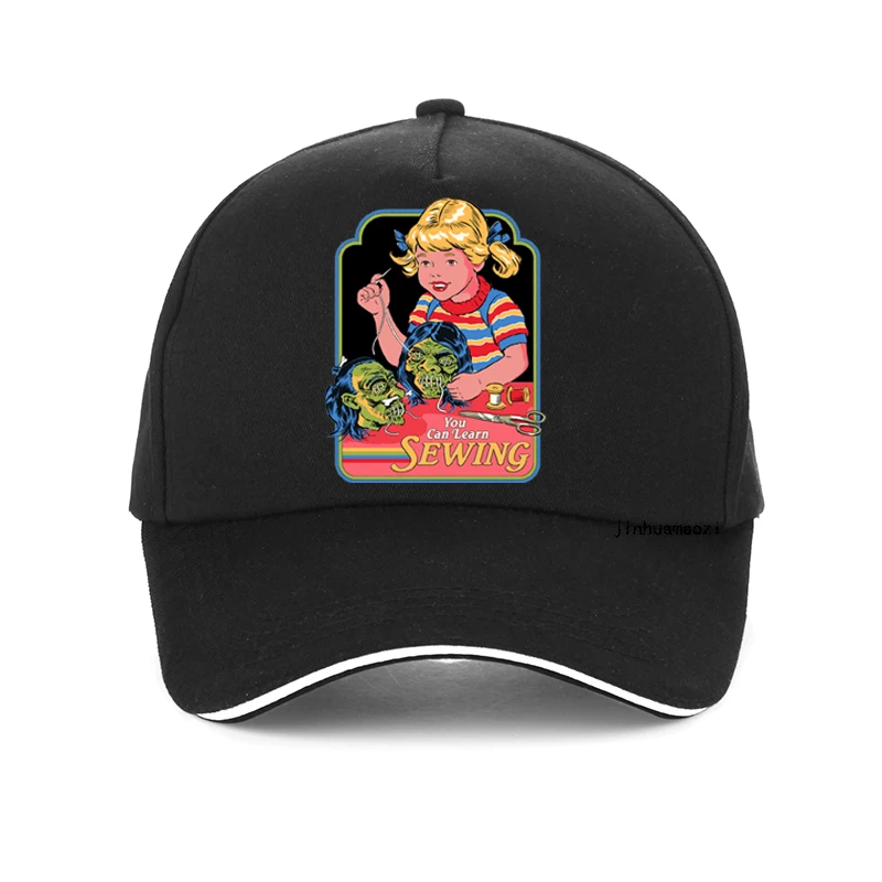 Funny demon Satan You Can Learn Sewing Print Baseball cap Fashion brand Men women adjustable Snapback hat bone
Funny demon Satan You Can Learn Sewing Print Baseball cap Fashion brand Men women adjustable Snapback hat bone