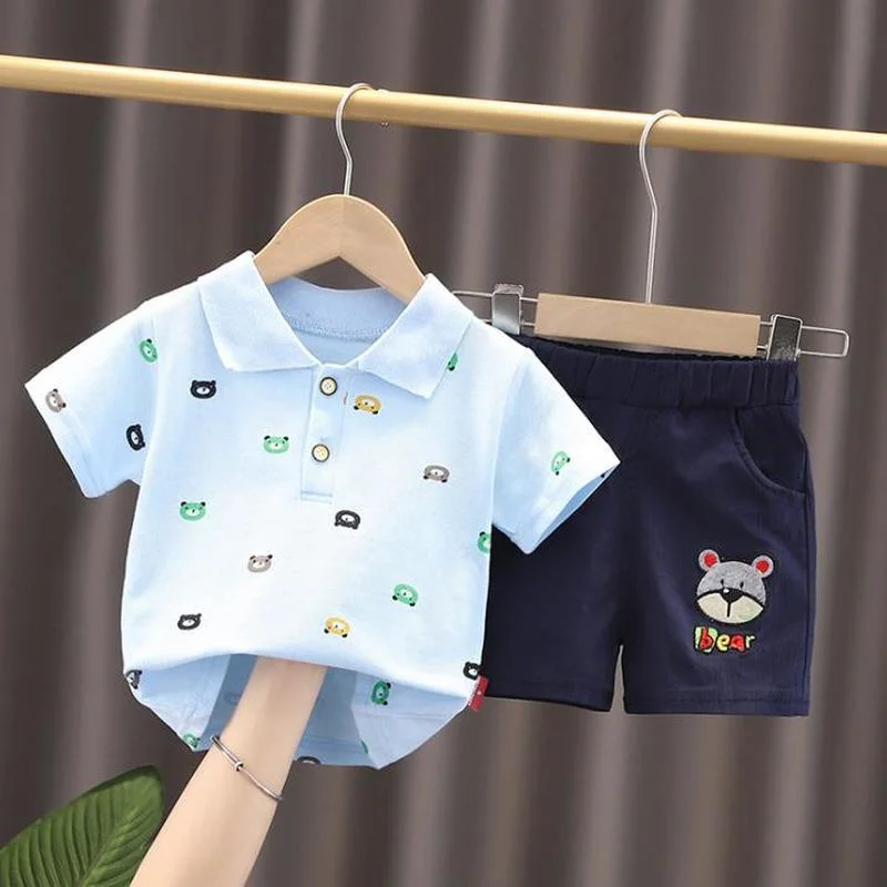 Summer Girl Clothing Set 2021 New Casual Fashion Active Cartoon T-shirt & Pant Kid Children Baby Toddler Boy Clothing 1-5 Years
Summer Girl Clothing Set 2021 New Casual Fashion Active Cartoon T-shirt & Pant Kid Children Baby Toddler Boy Clothing 1-5 Years