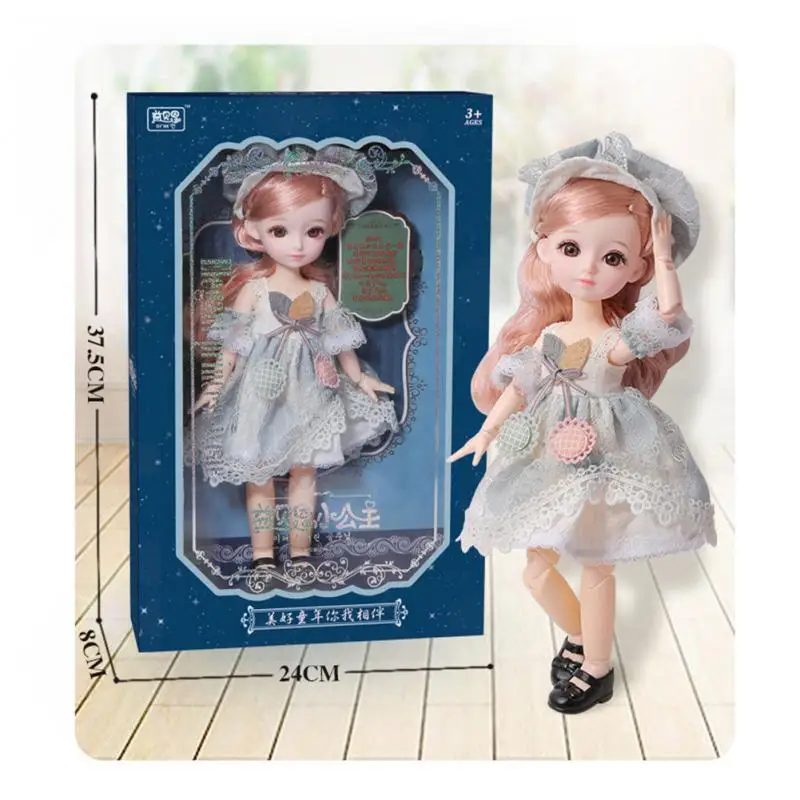 31cm Doll Toys For Girls 1/6 BJD Dolls 22 Removable Joint Doll Makeup Dress Up Cute Brown Eyeball Doll With Dress For Girl Toys
31cm Doll Toys For Girls 1/6 BJD Dolls 22 Removable Joint Doll Makeup Dress Up Cute Brown Eyeball Doll With Dress For Girl Toys