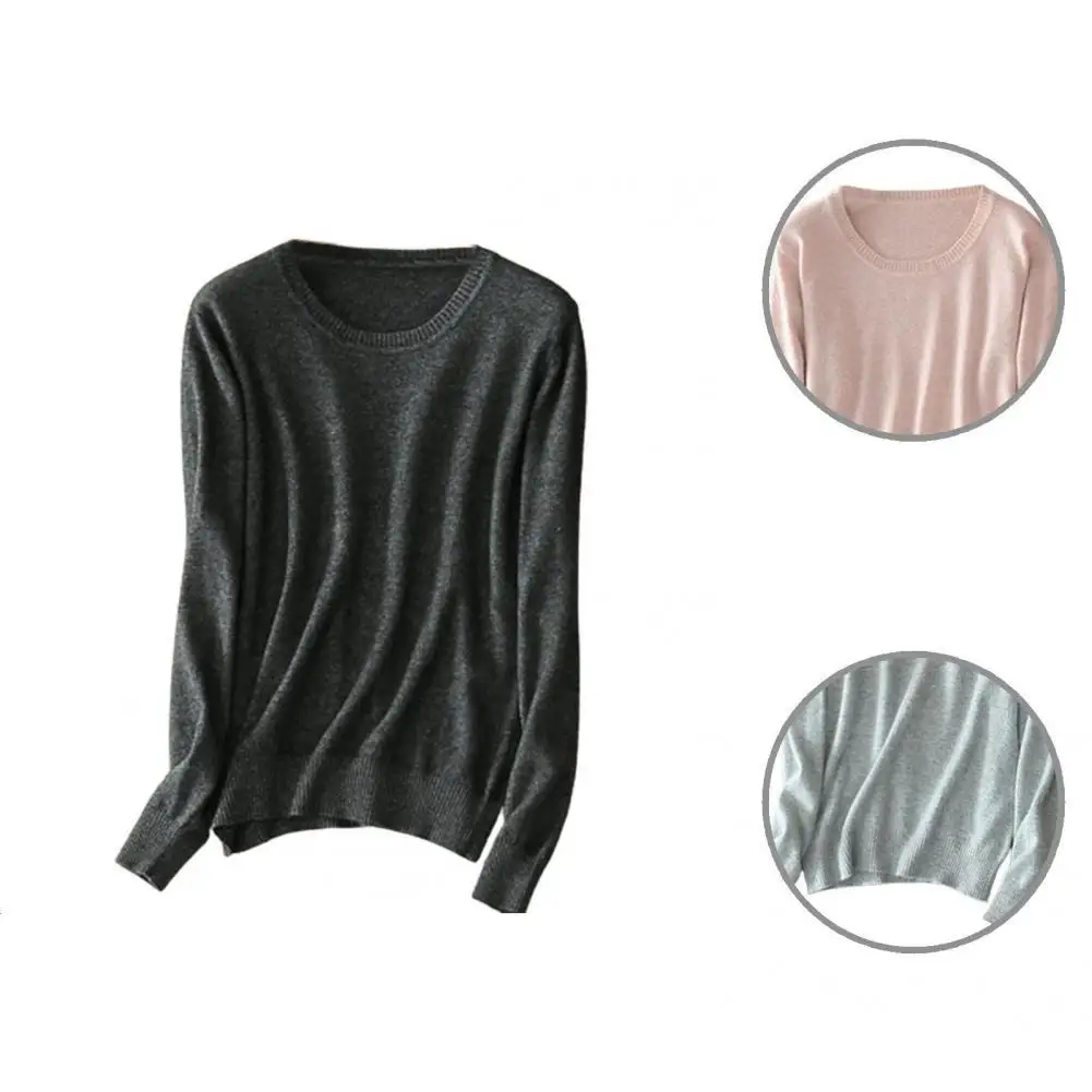 Popular Knitted Pullover Solid Color Autumn Winter Pure Color Stretchy Sweater Sweater Women Sweater
Popular Knitted Pullover Solid Color Autumn Winter Pure Color Stretchy Sweater Sweater Women Sweater