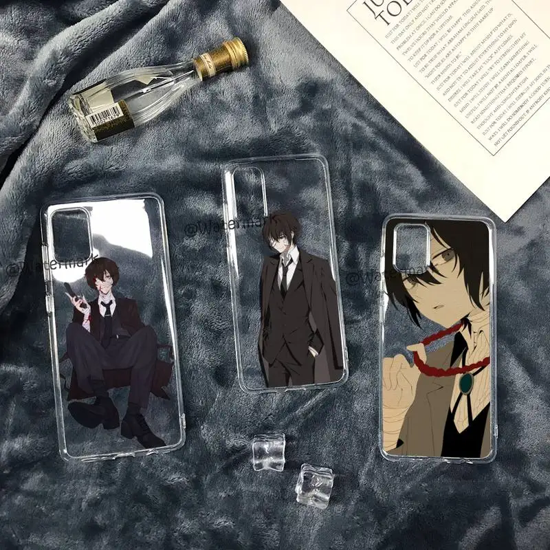 Anime Bungou Stray Dogs Dazai Osamu Phone Case For Samsung A12 5G A71 4G A70 A52 A51 A40 A31 A21S A20 A50 A30 S Transparent
Anime Bungou Stray Dogs Dazai Osamu Phone Case For Samsung A12 5G A71 4G A70 A52 A51 A40 A31 A21S A20 A50 A30 S Transparent